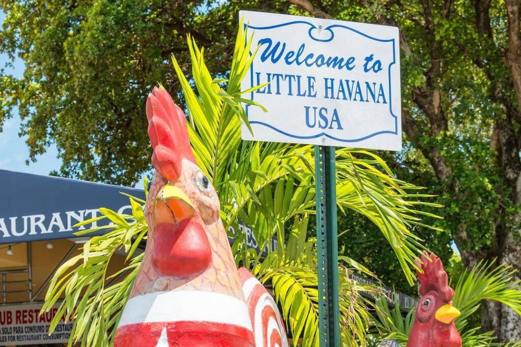 New! Havana Nights Villa ! Walk To Calle Ocho! 迈阿密 外观 照片